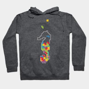 Tetris seahorse Hoodie